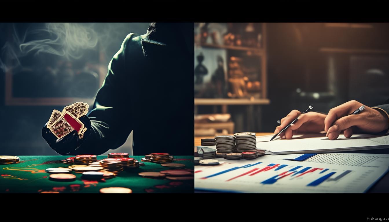 赌博与理性投资：风险与回报的对比分析